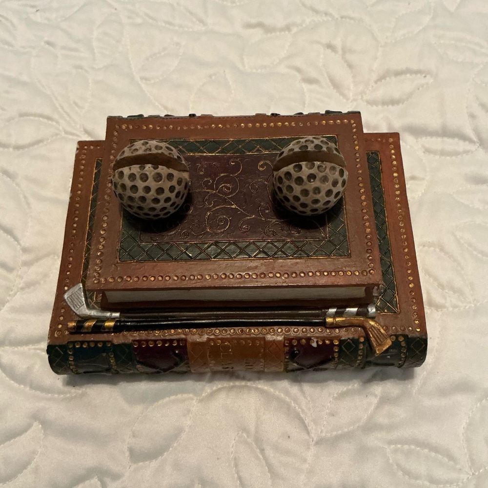 DESK Business Card Holder for the golfer in your life.